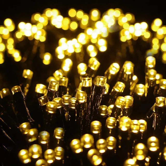 quntis-xmas-lichterkette-1000-leds-25m-warmwei-8-modi-ip44 image 1