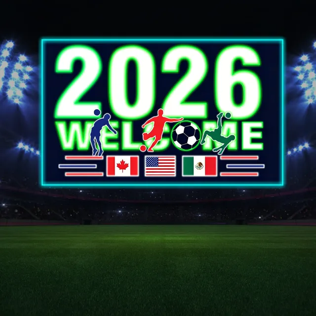 quntis-neon-signs-world-cup-welcome-neonschild-33-zoll-led image 1