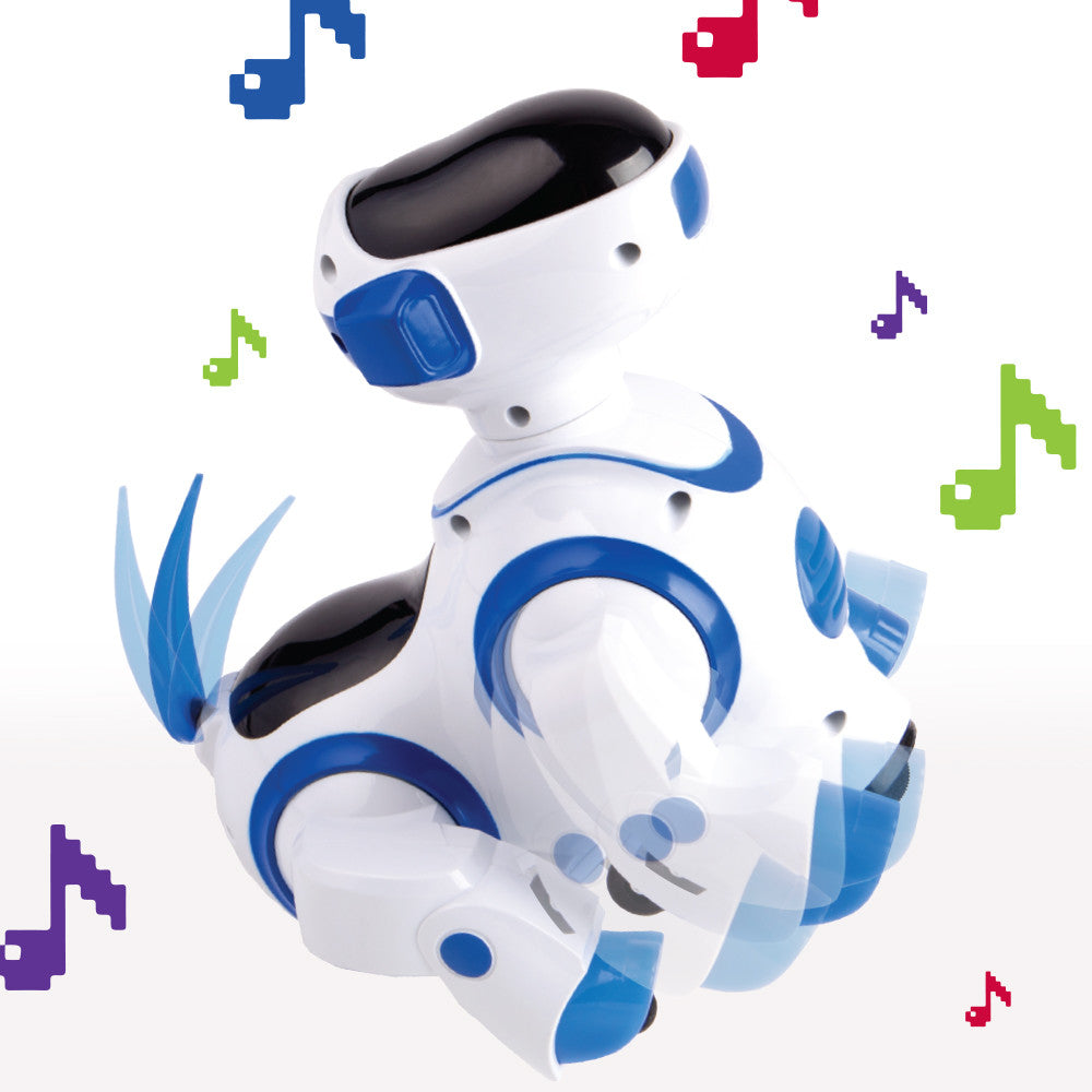 vivitar-steam-robot-dog-roboterhund-blau-mit-licht-und-tanz image 2