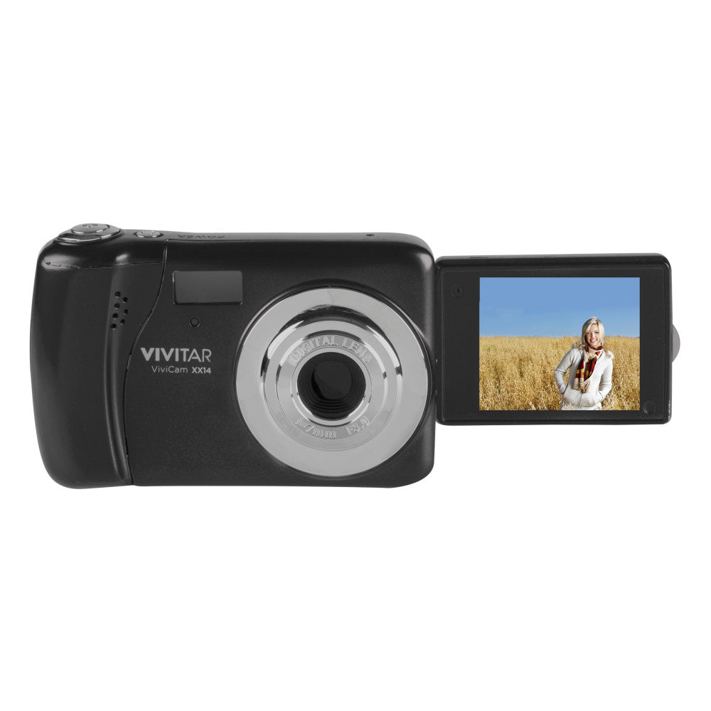 vivitar-vxx14-selfie-cam-digitalkamera-schwarz-20-1-mp-klappdisplay image 3