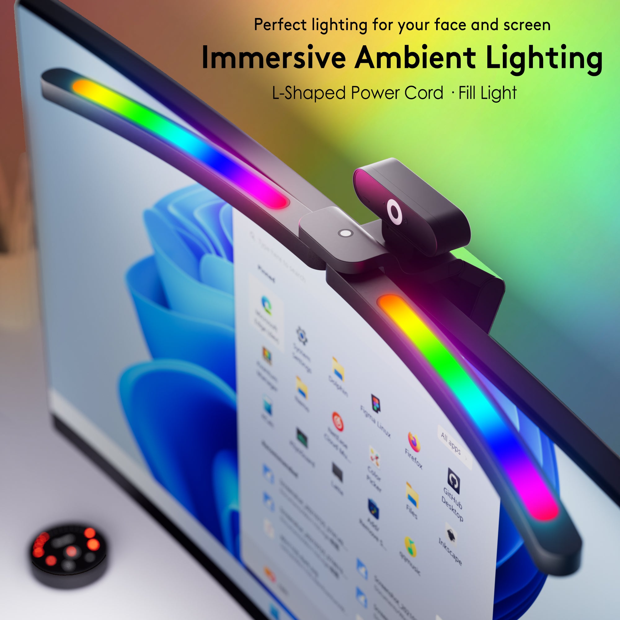 quntis-im-monitor-light-bar-66cm-rgb-curved-schwarz image 4