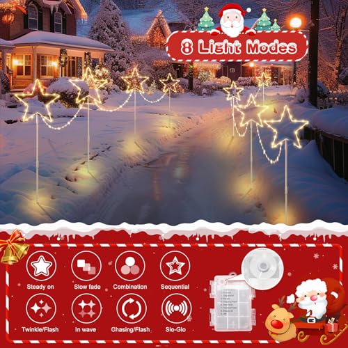 quntis-xmas-lights-led-sterne-wegleuchten-2er-pack-farbwechsel image 7