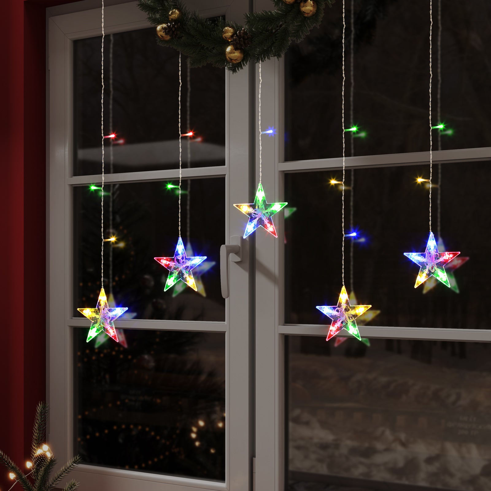 quntis-xmas-lights-sternenvorhang-36-leds-warmwei image 6