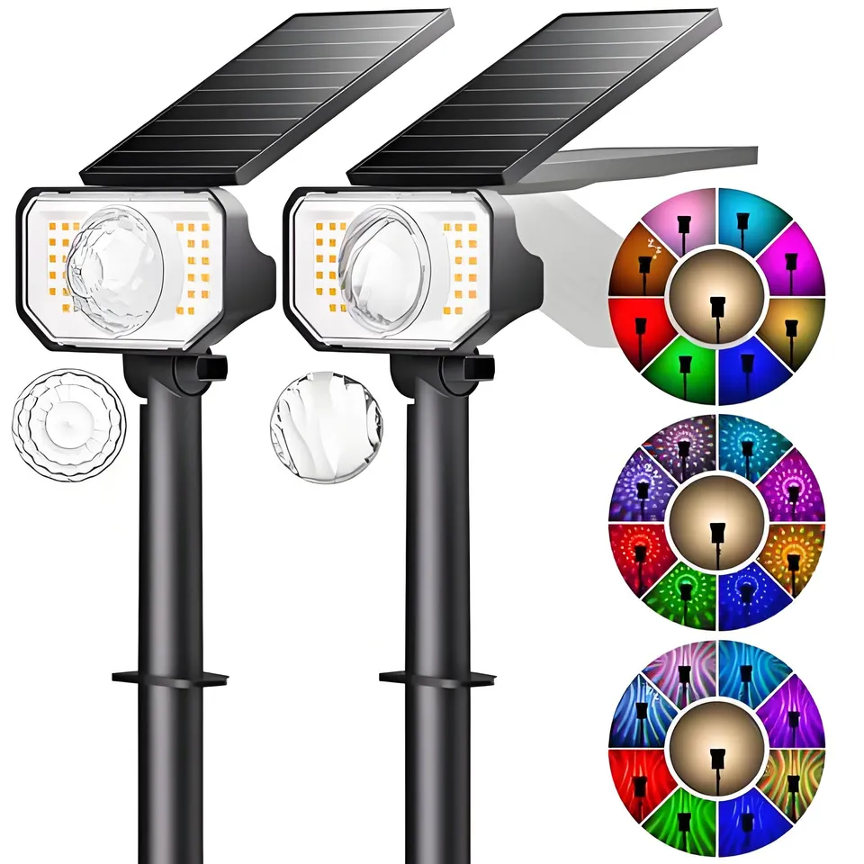 quntis-led-solar-rgb-spotstrahler-4er-set-ip65-farbwechsel image 1