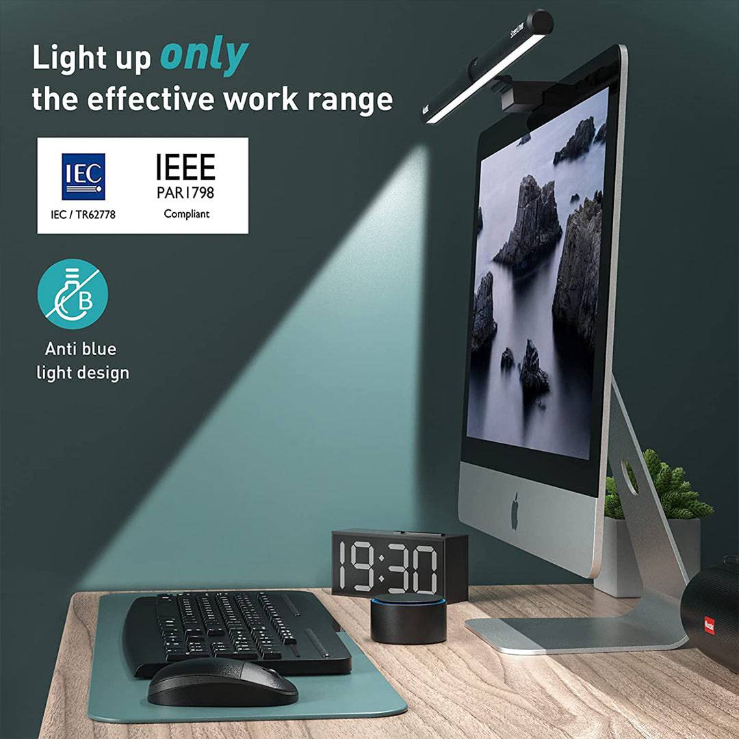 quntis-focus-monitor-light-bar-schwarz-40-cm-augenschonend image 3