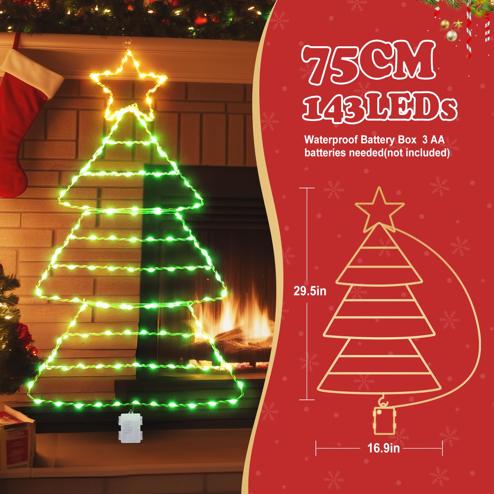 quntis-xmas-lights-tannenbaum-fenster-lichterkette-warmwei-batterie image 5