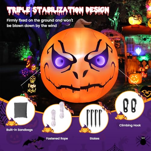 quntis-halloween-k-rbis-aufblasbar-3d-tunnel-licht-deko image 3