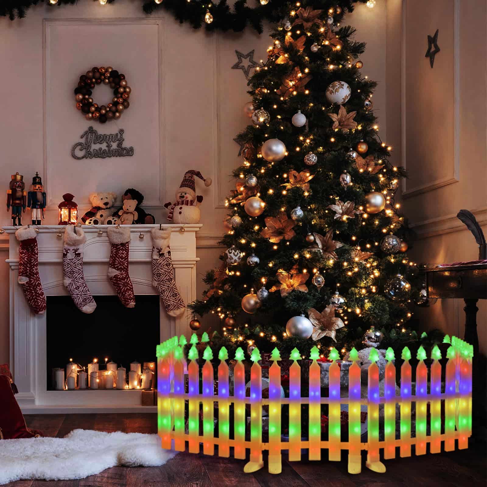 quntis-xmas-lights-lichterzaun-2-8m-336-led-8-modi image 2