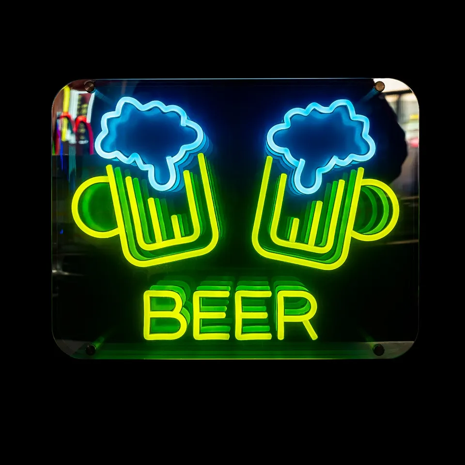 quntis-neon-signs-bierkrug-neonschild-40cm-infinity image 1