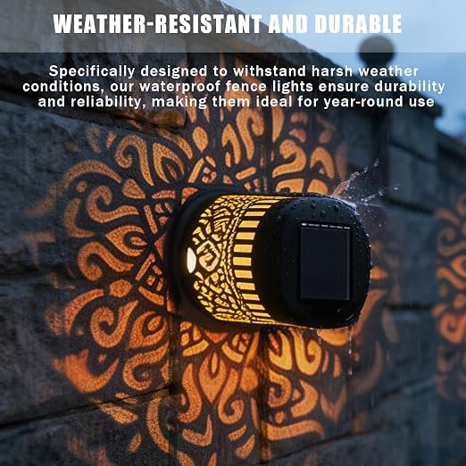 quntis-led-solar-lights-mandala-solarleuchte-warmwei-2er-set-ip65 image 3