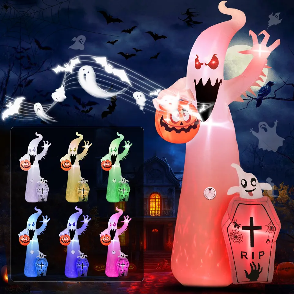 quntis-halloween-lights-geist-aufblasbar-3-6m-mit-sound image 1