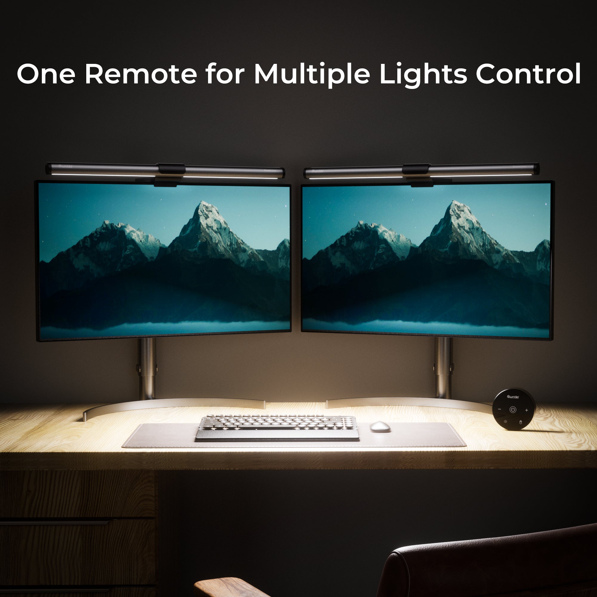quntis-focus-series-monitor-light-bar-41cm-mit-fernbedienung image 5