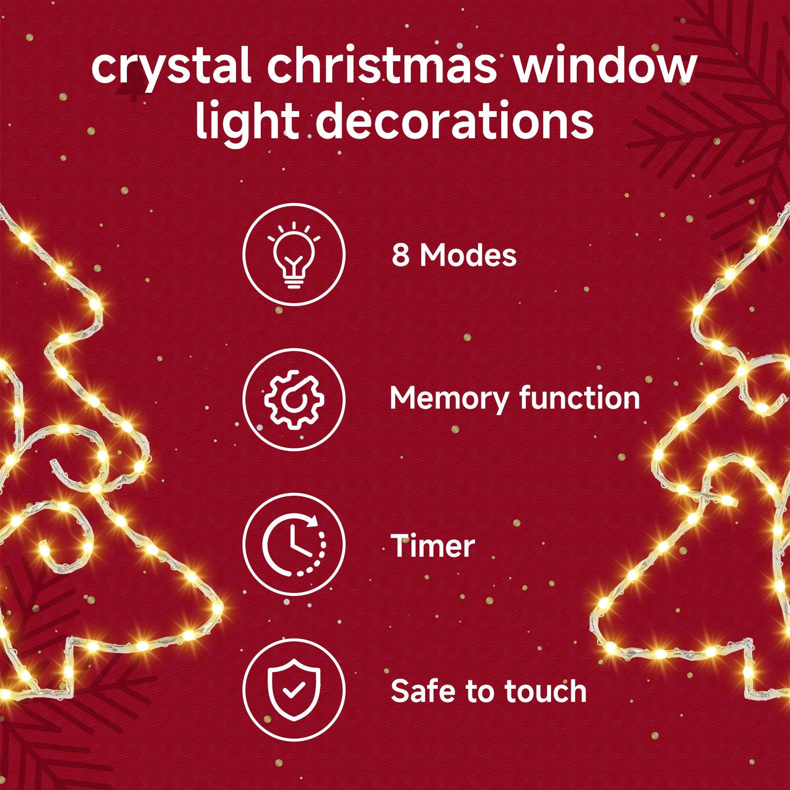quntis-xmas-lights-fenster-lichterkette-2er-warmwei-kristall image 6