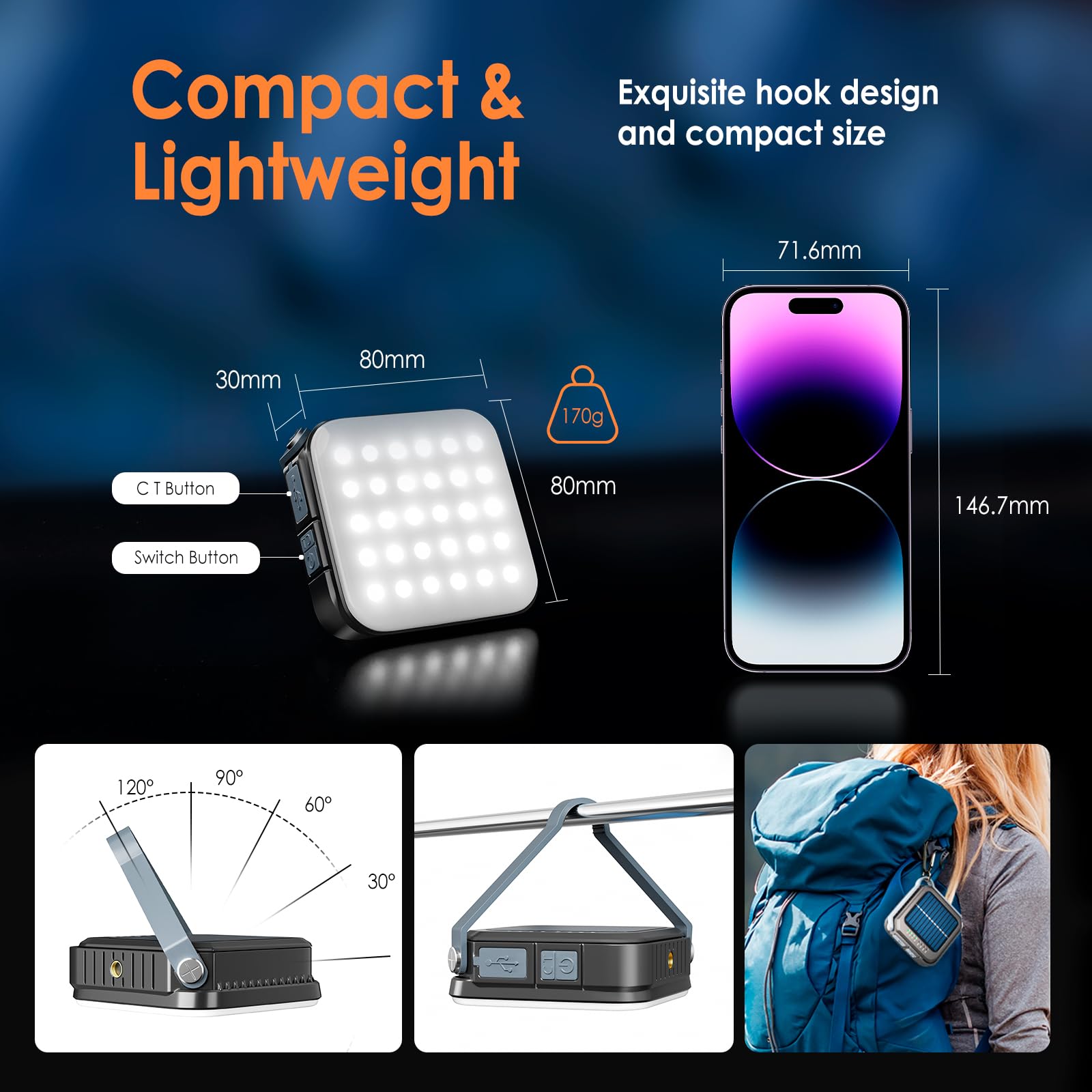 quntis-led-solar-lights-campinglaterne-solar-grau-1000-lumen image 5