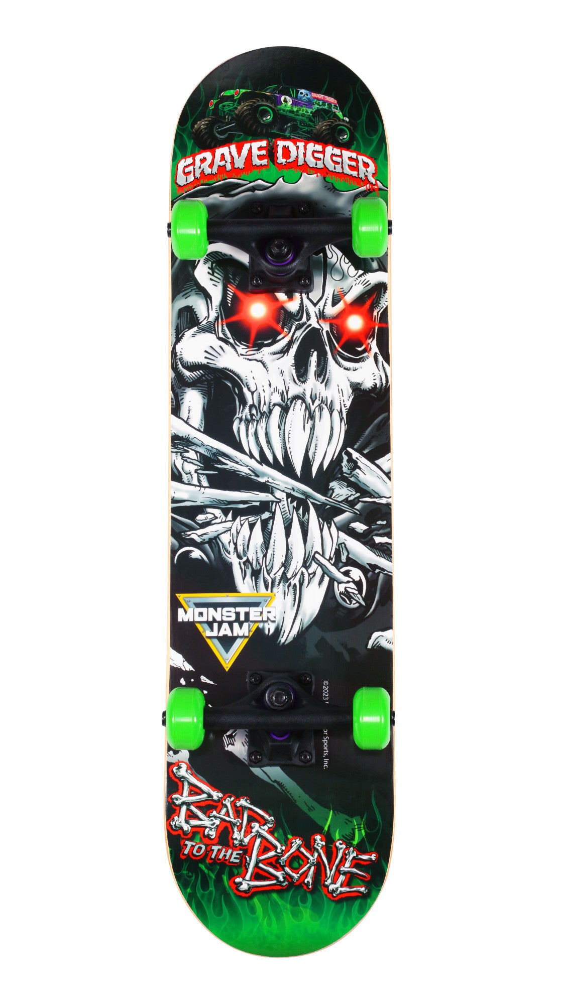 vivitar-monster-jam-grave-digger-skateboard-31-zoll-kinder image 1