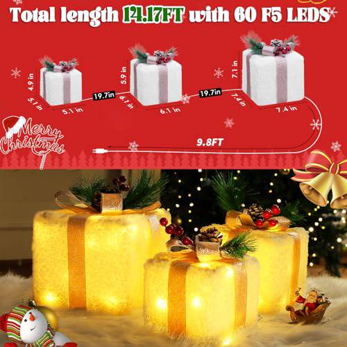 quntis-xmas-lights-geschenkbox-warmwei-3er-pack-60-led image 3