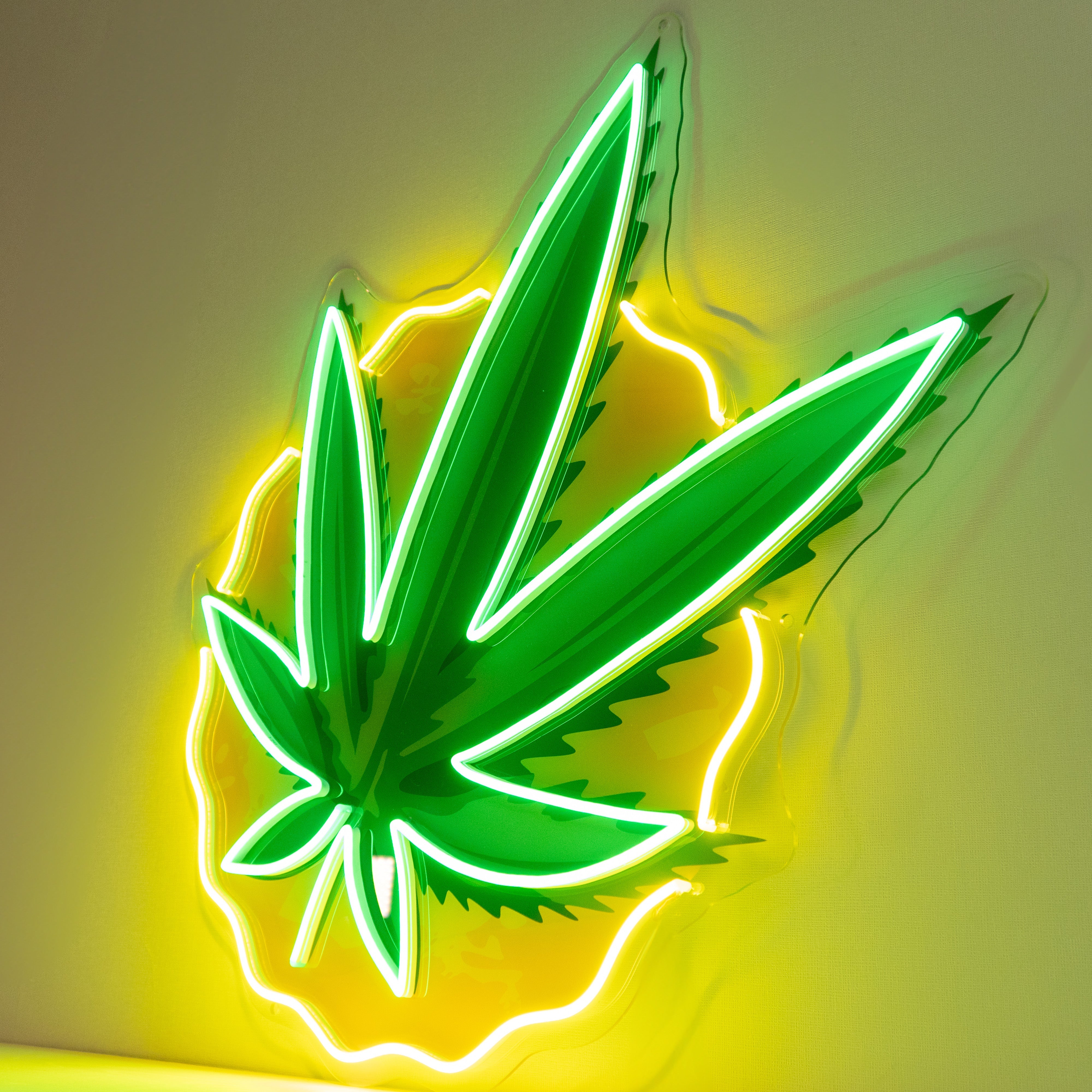 quntis-blatt-neon-schild-gr-nes-led-wandlicht-20-zoll image 3