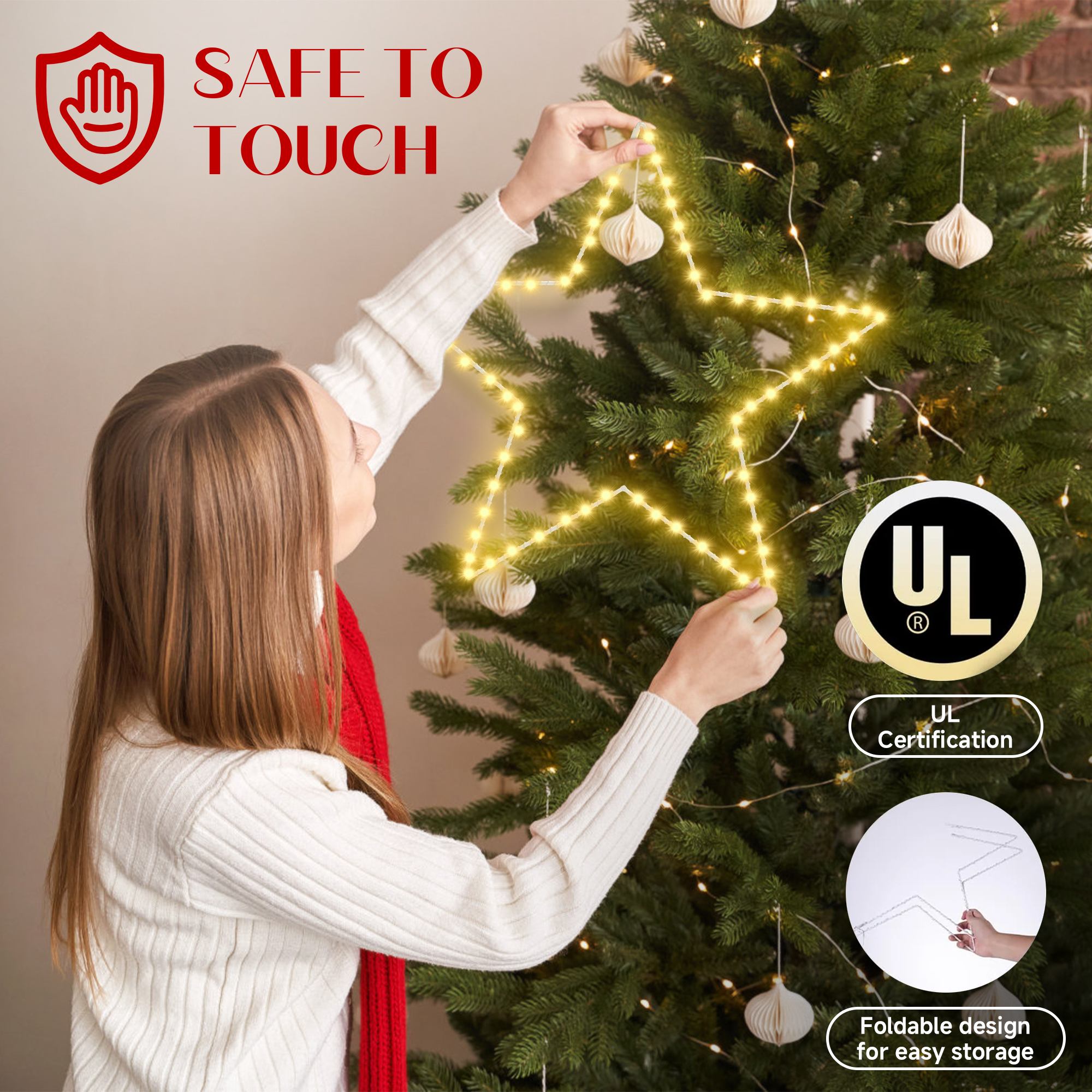 quntis-xmas-lights-stern-fensterlicht-70-led-warmwei-batterie image 4