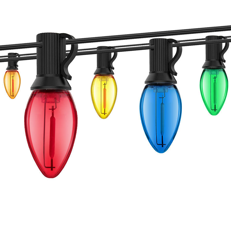 quntis-xmas-lights-c7-lichterkette-rgb-bunt-20m-48-lampen-e12 image 5