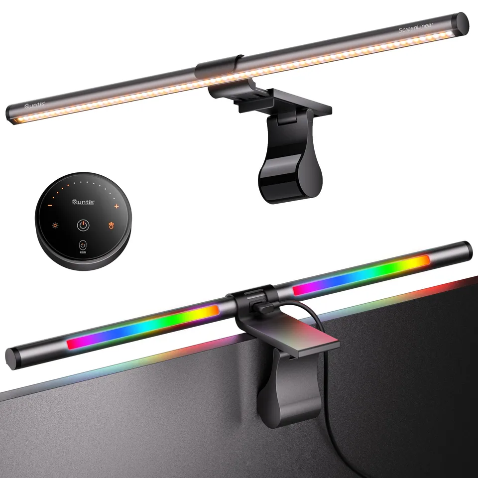 quntis-im-monitor-light-bar-grau-51-cm-rgb-mit-fernbedienung image 1