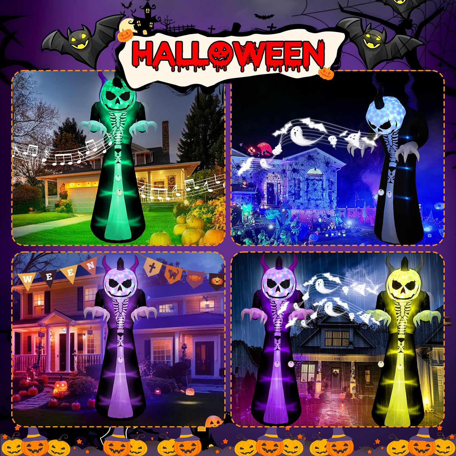 quntis-halloween-aufblasfigur-geist-3m-led-8-farben-sound image 2