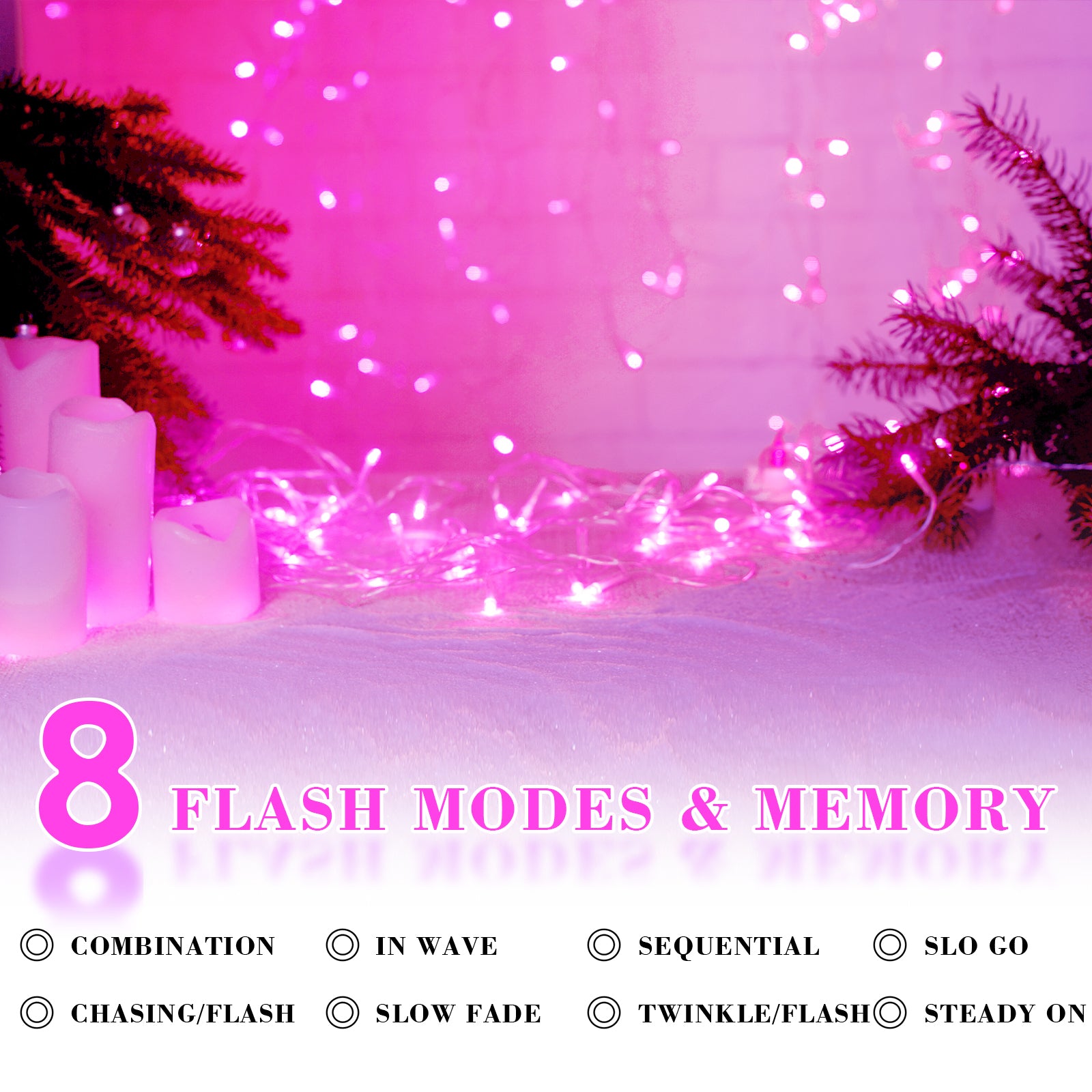 quntis-xmas-lights-lichterkette-40m-400-led-rosa-wei image 3