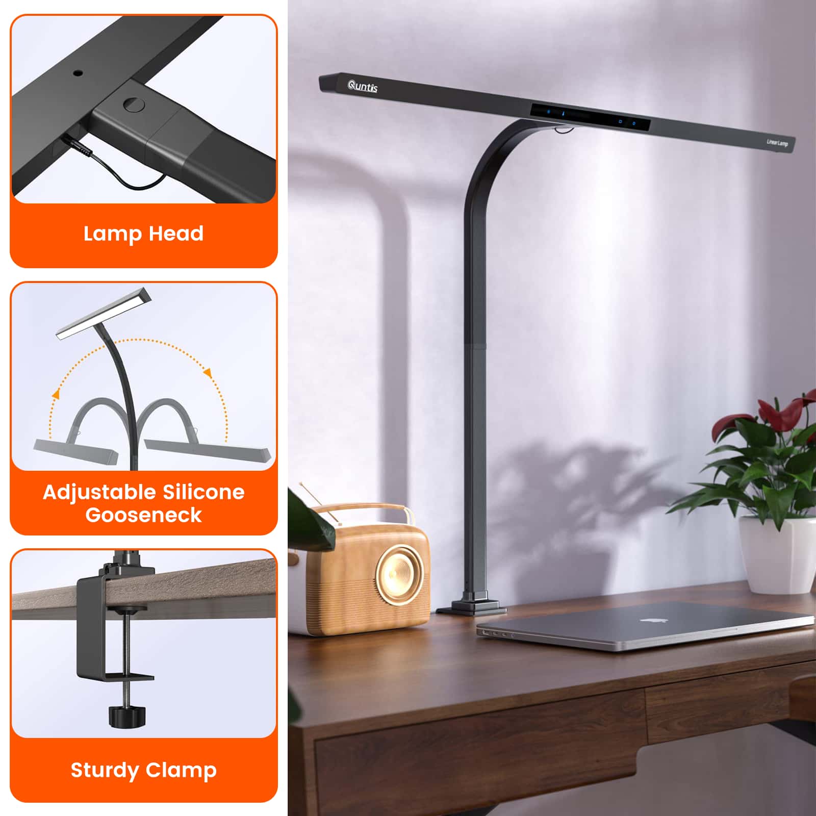 quntis-focus-series-klemmleuchte-80-cm-schwarz-dimmbar image 4