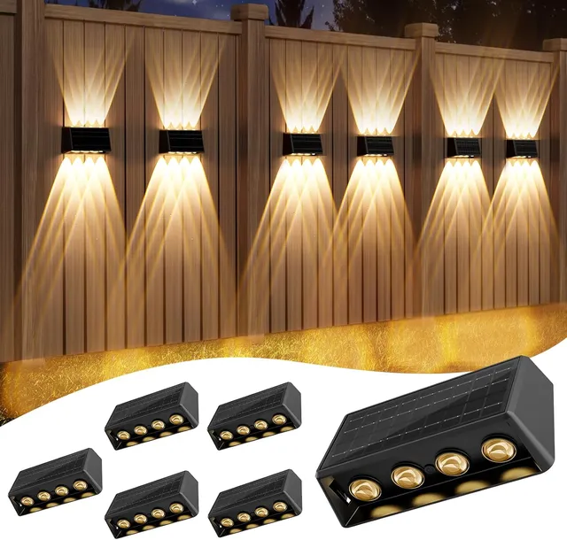 quntis-led-solar-lights-solar-zaunleuchte-6er-set-rgbcw-ip65 image 1