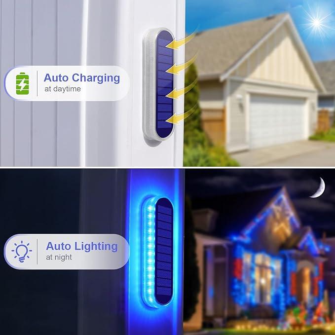 quntis-led-solar-lights-treppenleuchte-warmwei-4er-pack-ip68 image 4
