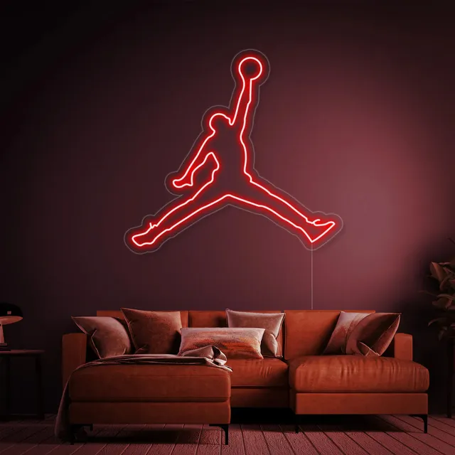 quntis-neon-signs-basketball-neon-schild-40cm-rot-led-geschenk image 1