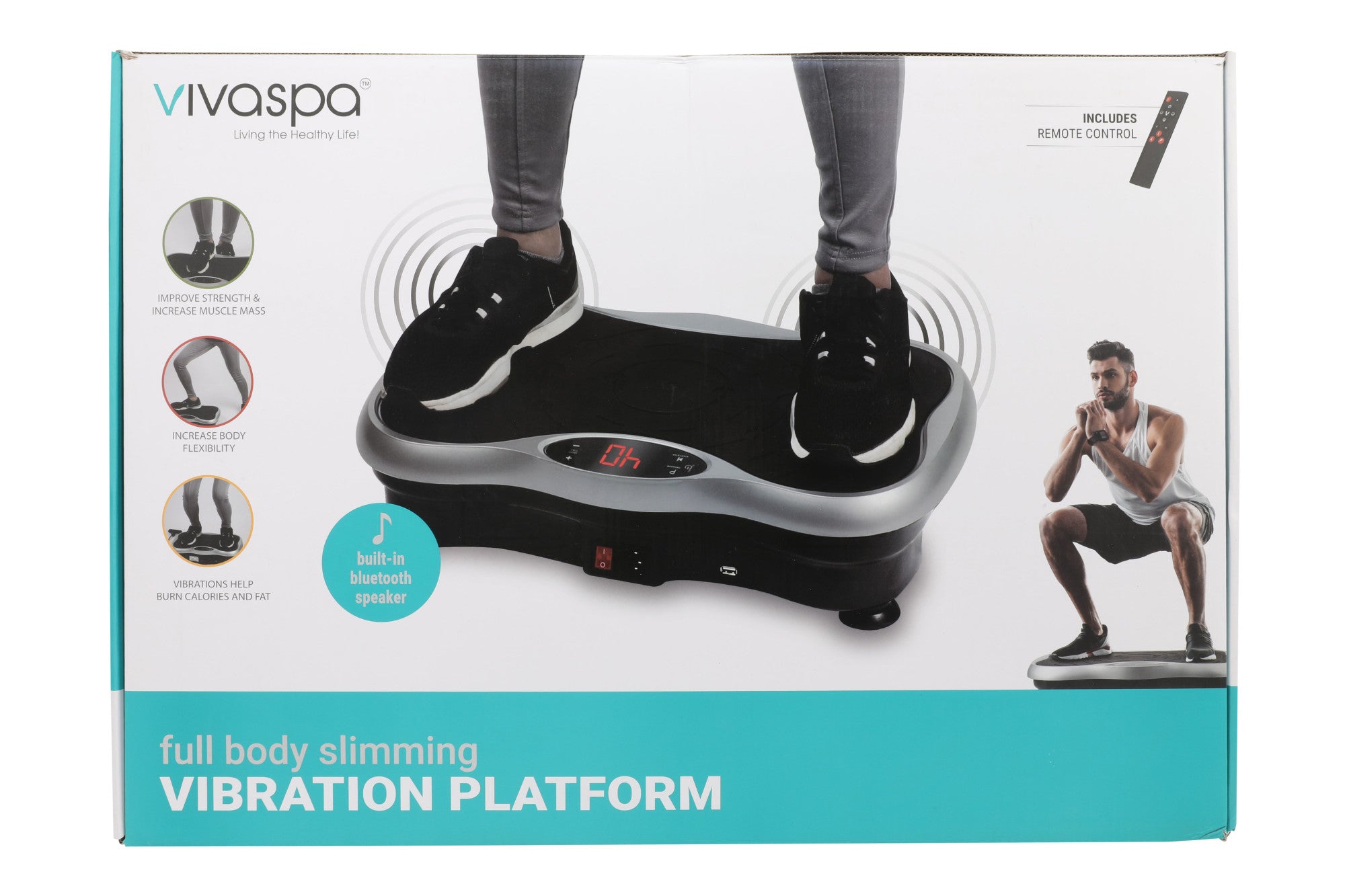vivitar-vibrationsplatte-fitness-99-stufen-mit-bluetooth image 3