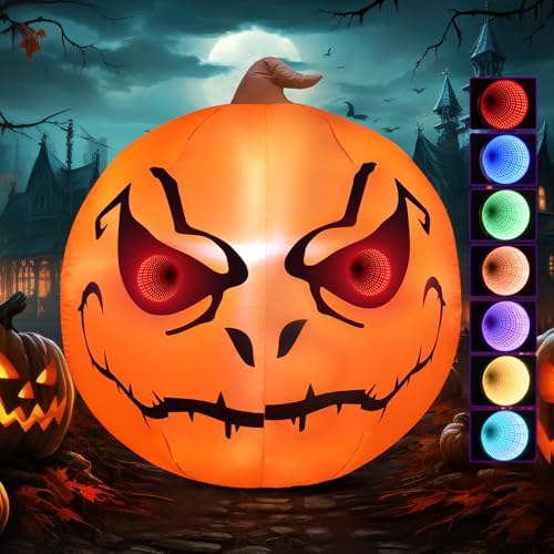 quntis-halloween-k-rbis-aufblasbar-3d-tunnel-licht-deko image 1