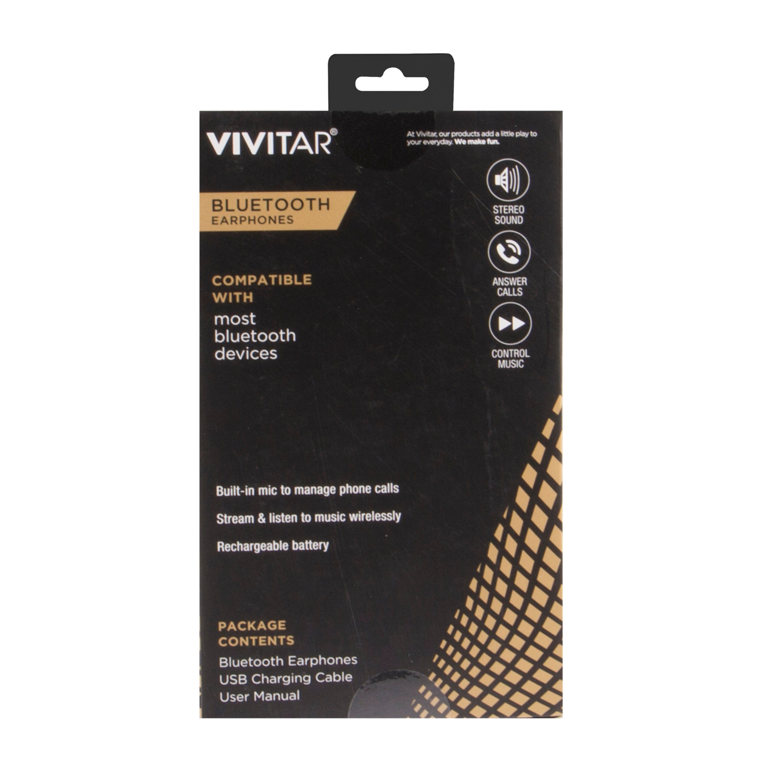vivitar-metallic-bluetooth-kopfh-rer-in-ear-schwarz image 5