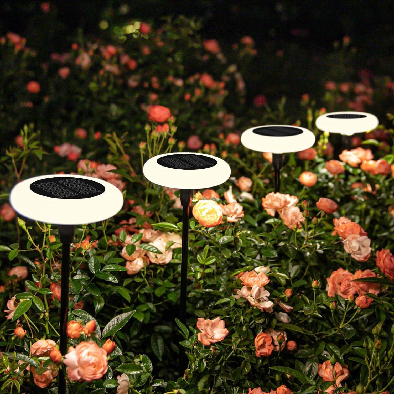 quntis-led-solar-lights-ufo-garten-4er-set-warmwei image 4