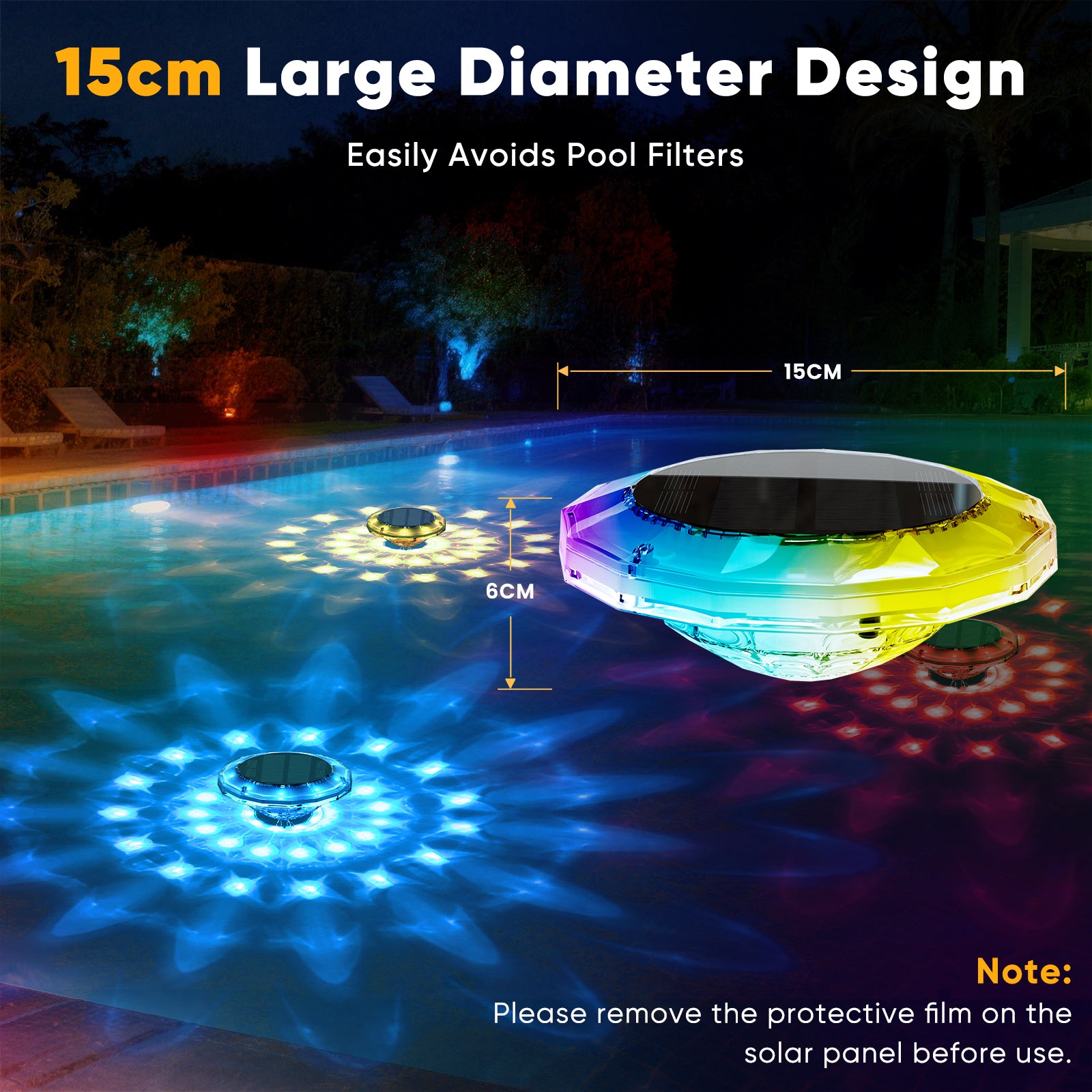 quntis-solar-pool-licht-led-15cm-rgb-2-st-ck-ip68 image 2