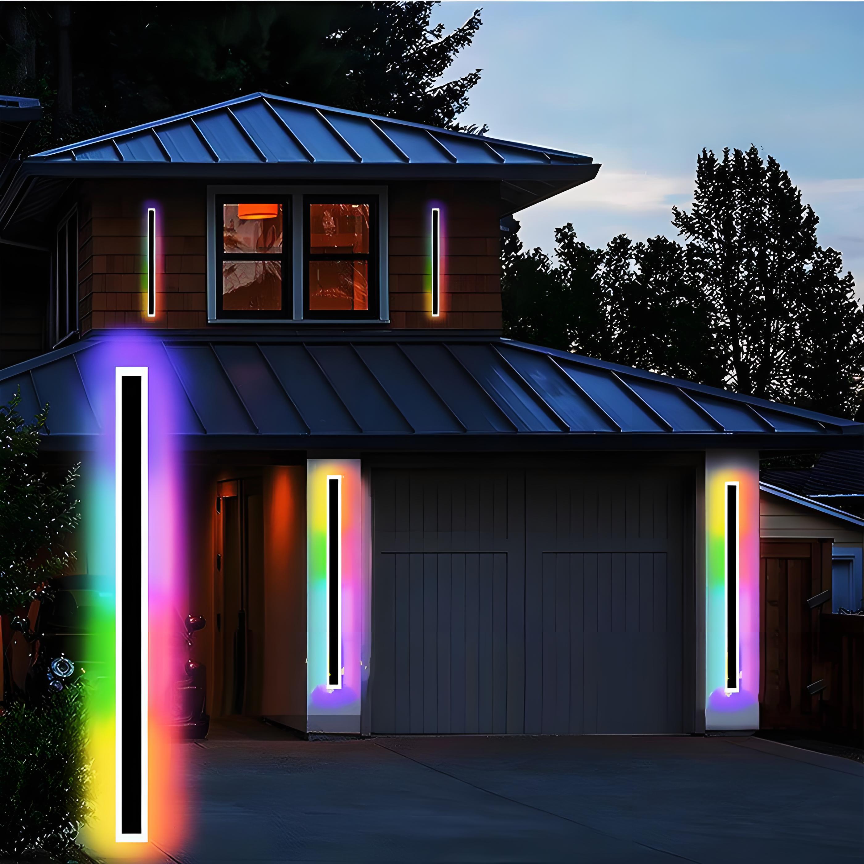 quntis-gaming-rgb-lights-wandleuchte-30cm-rgbicw-dimmbar-ip65 image 3