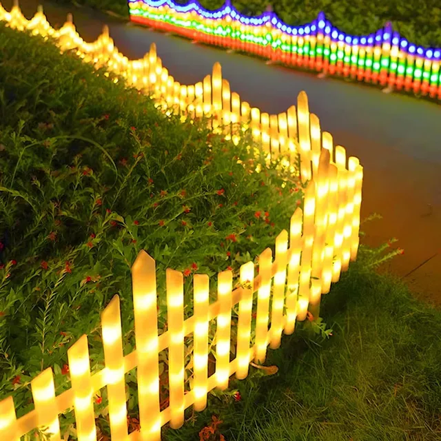 quntis-xmas-lights-lichterzaun-2-8m-288-led-warmwei-8er-set image 1