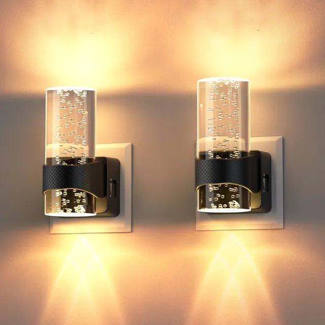 quntis-table-lamps-bubble-nachtlicht-2er-pack-warmwei image 1
