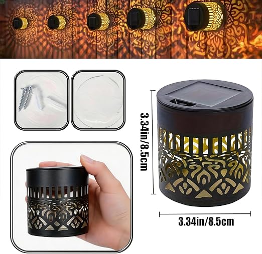 quntis-led-solar-lights-mandala-solarleuchte-warmwei-2er-set-ip65 image 5