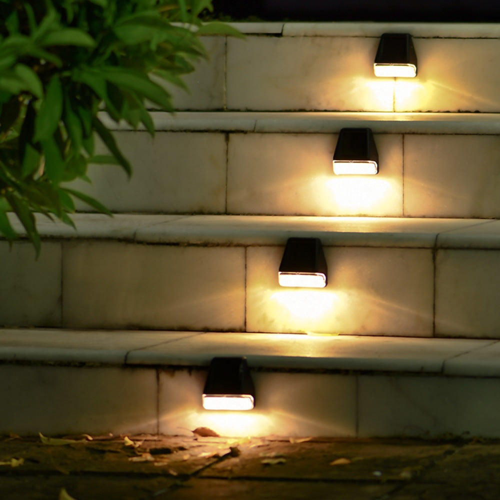 quntis-solar-treppenlicht-led-warmwei-4-st-ck-ip65 image 2