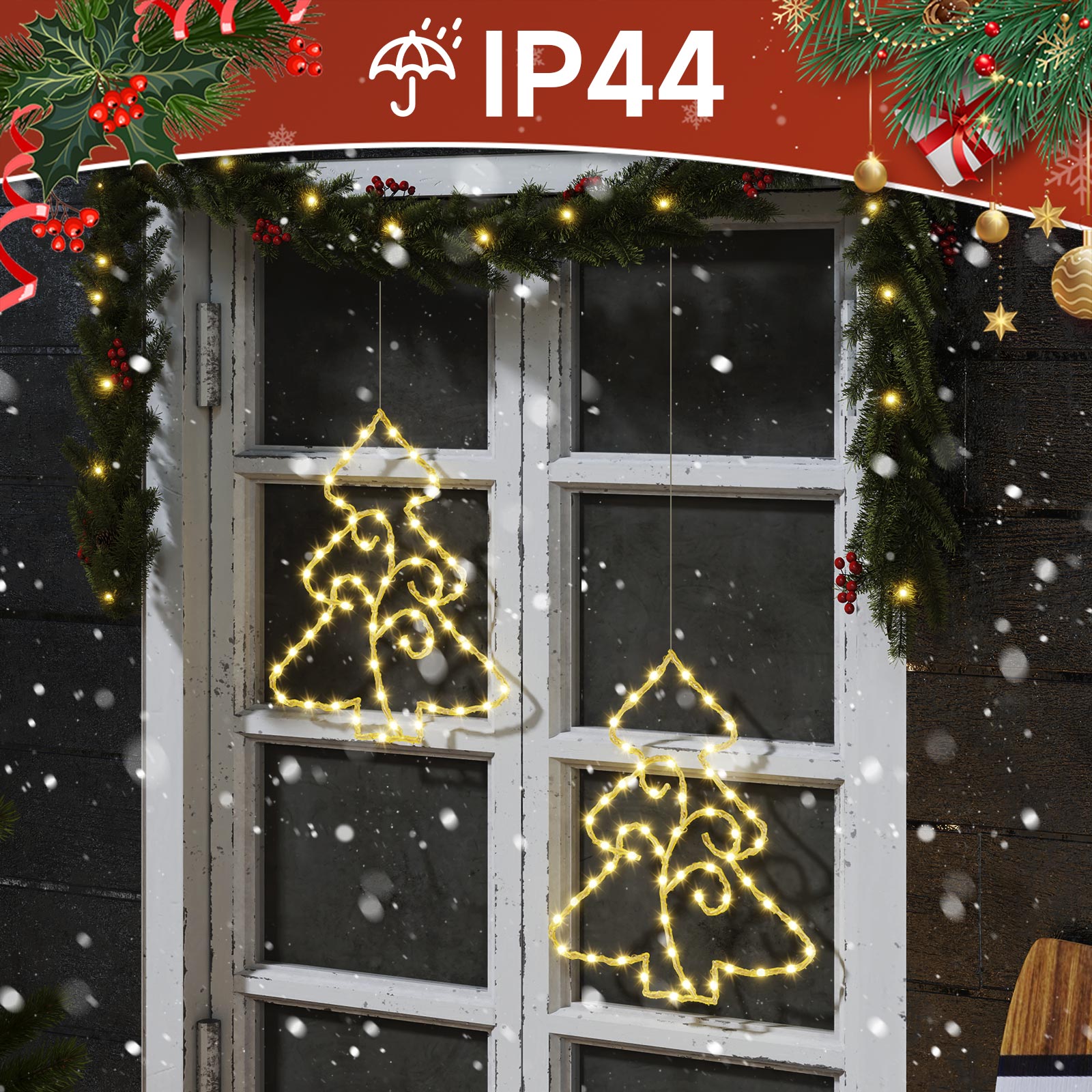 quntis-xmas-lights-fenster-lichterkette-2er-warmwei-kristall image 3
