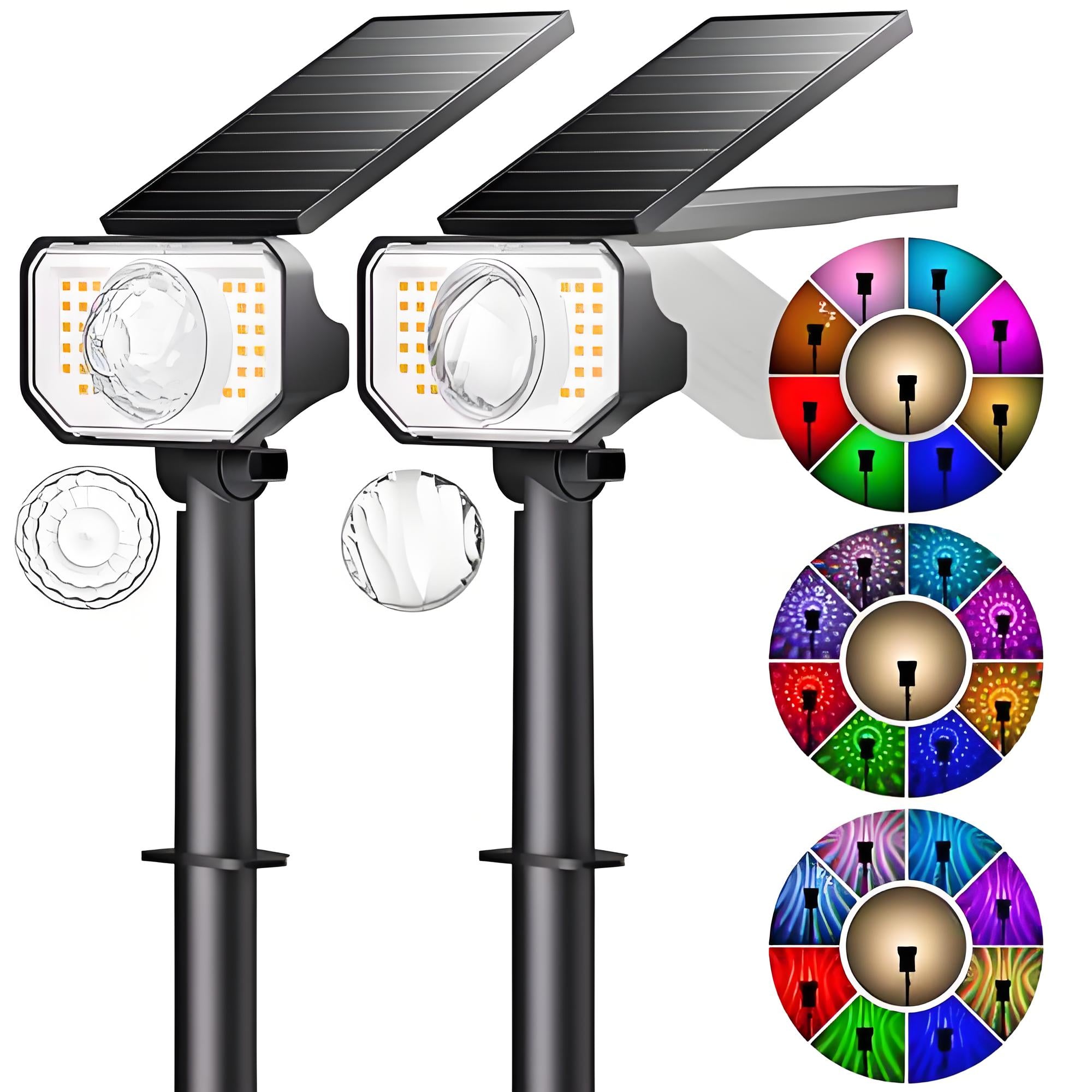 quntis-led-solar-rgb-spotstrahler-4er-set-ip65-farbwechsel image 1
