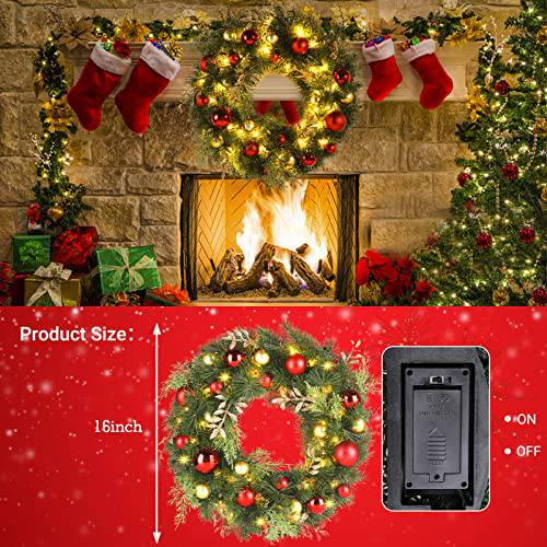 quntis-xmas-lights-weihnachtskranz-40cm-led-warmwei image 7