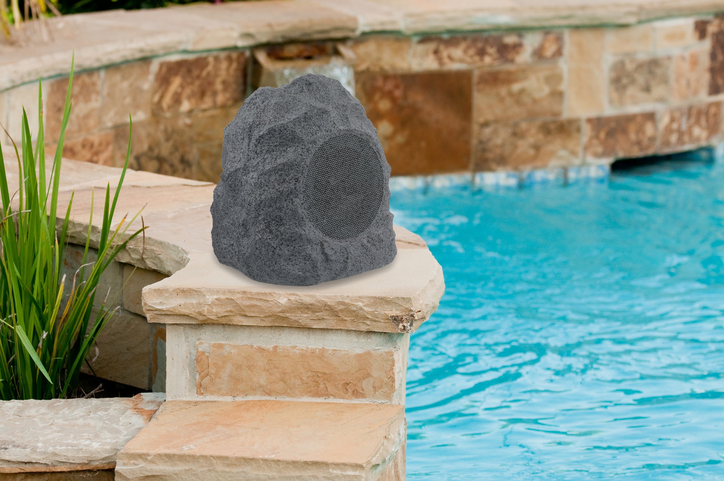 vivitar-bluetooth-rock-speaker-garten-steinoptik image 3
