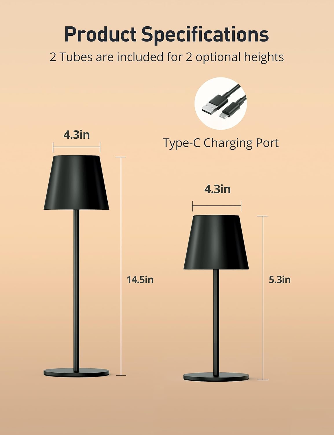 quntis-table-lamps-akku-tischlampe-schwarz-rgb-dimmbar image 2