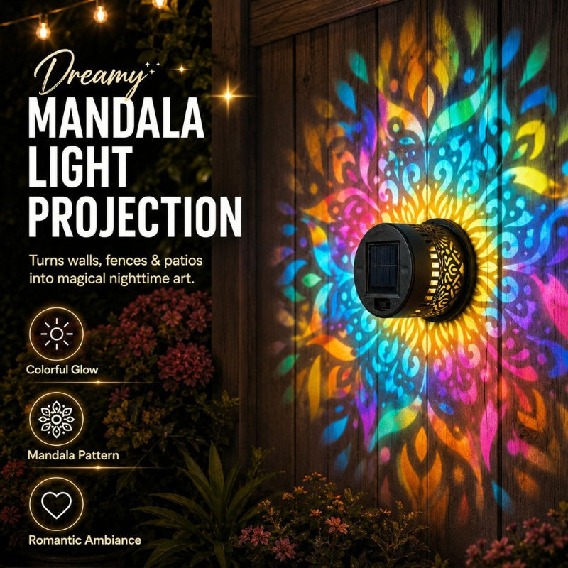 quntis-mandala-solar-zaunlichter-bunt-led-2er-set-ip65 image 2