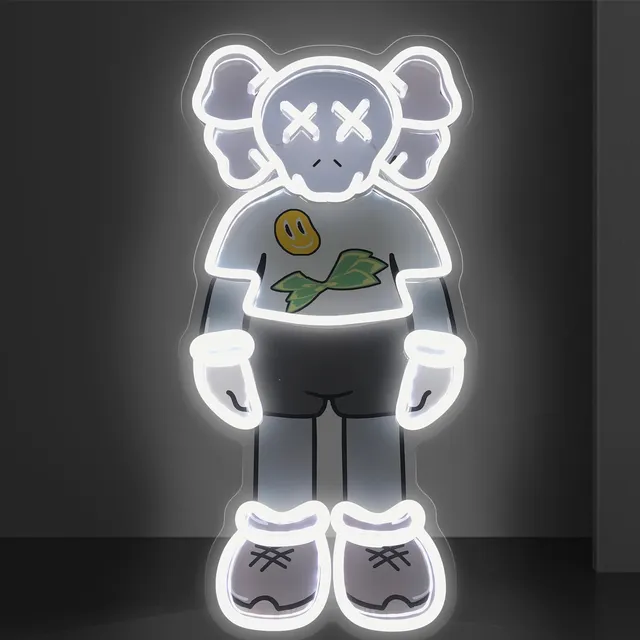 quntis-neon-signs-kaws-led-neonschild-40in-stand image 1