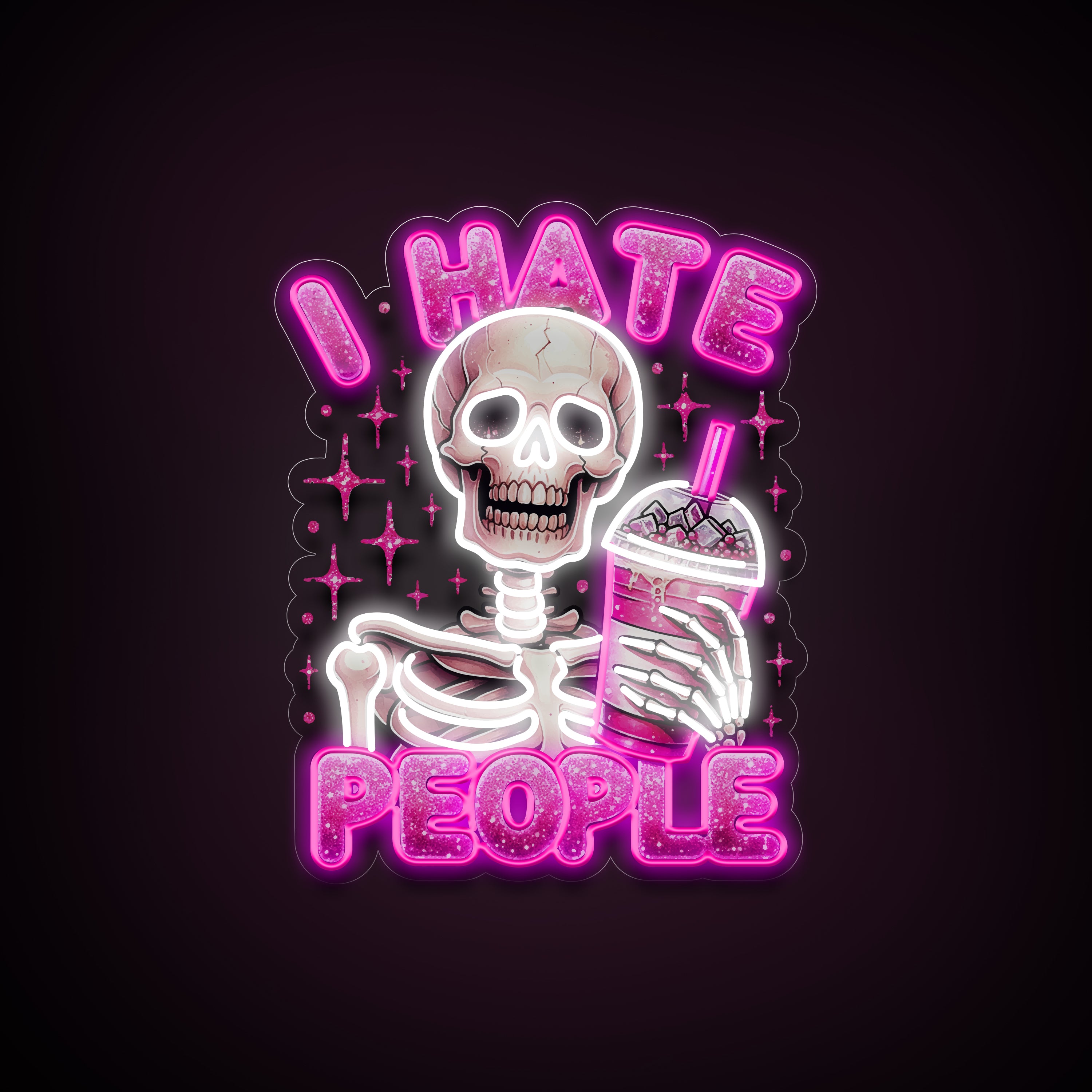quntis-halloween-i-hate-people-neonschild-65cm-bar image 2