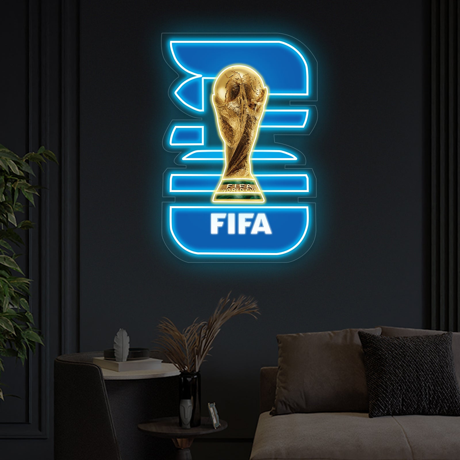 quntis-neon-signs-world-cup-trophy-led-neonschild-30-zoll-gold-blau image 2