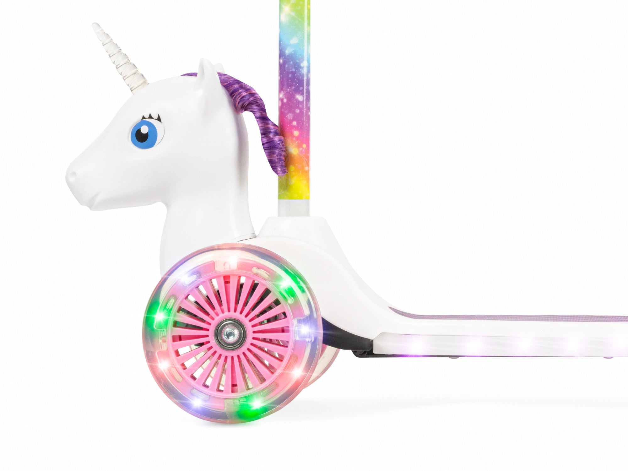 vivitar-sports-outdoors-unicorn-3d-scooter-kinderroller-mit-led image 3